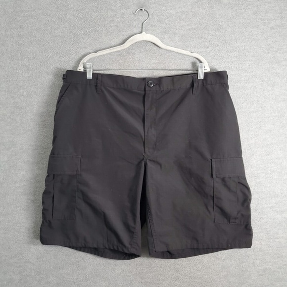 PROPPER Men Shorts XL Black Cargo Pockets Tactical Ripstop‎ High RIse 9" Inseam